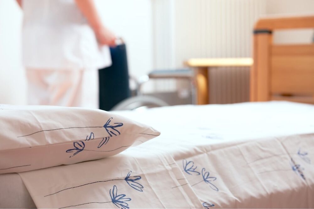 Linen rental for care & nursing homes